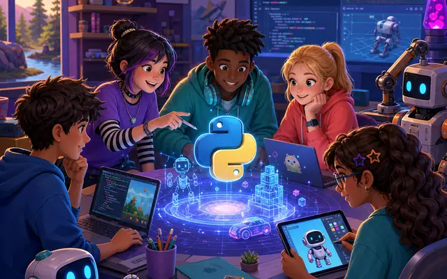 Python Programming | Beginner | Python Coding Camp (Ages 13-18) - Python course for kids and teens