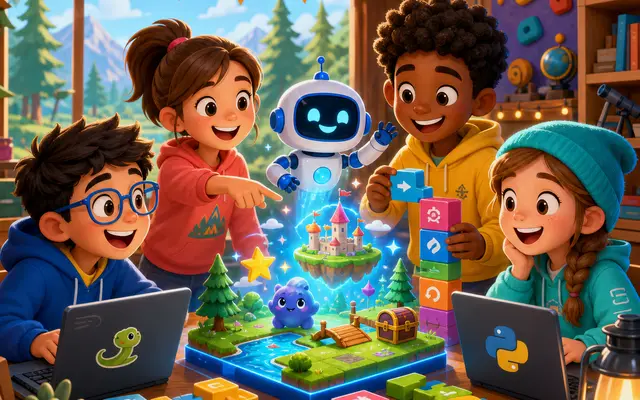 Python Programming | Beginner | Python Coding Camp (Ages 8-12) - Python course for kids and teens